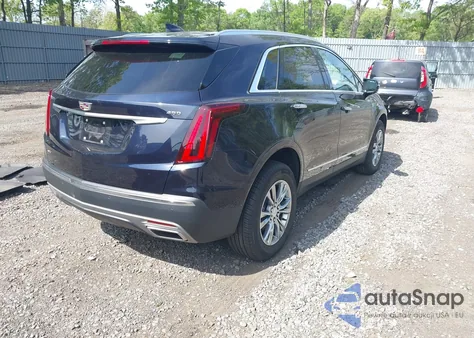 2021 Cadillac Xt5 Premium Luxury из США, поврежденный, VIN 1GYKNDRS8MZ217572